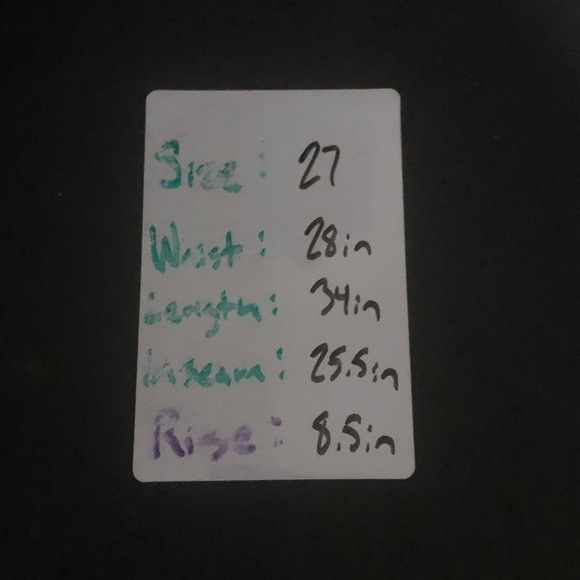 Citizens of Humanity Jeans Women's 27 Dani Cropped Straight Leg Cuffed Denim - Picture 7 of 7